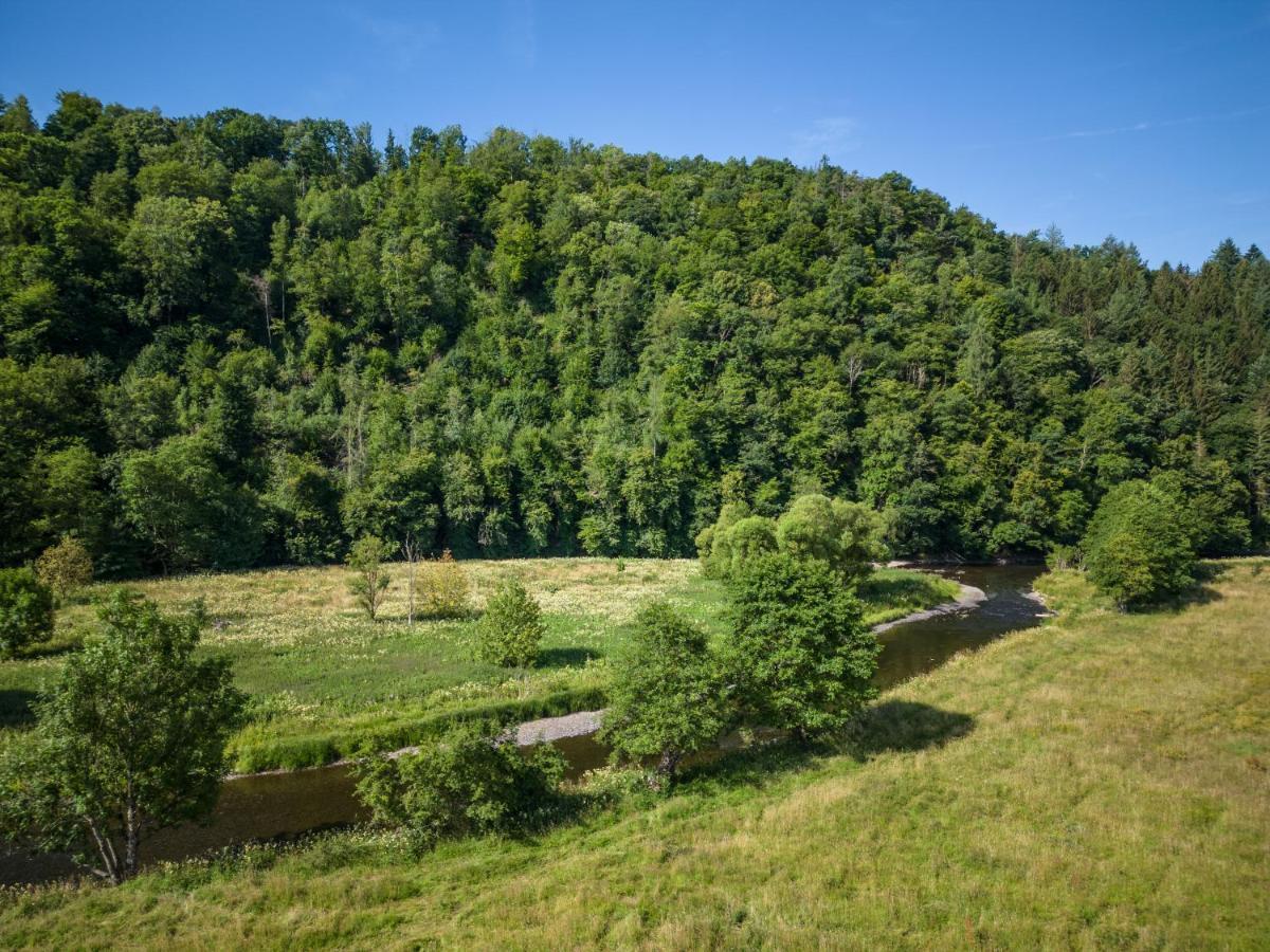 Bills Lodge, Le Plaisir De La Riviere A 2 Minutes Du Centre! La-Roche-en-Ardenne Ngoại thất bức ảnh